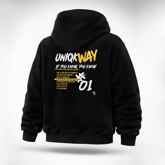 HOODIE UNIQK WAY