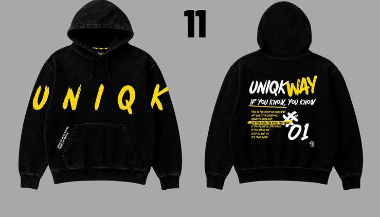 Moletom UNIQK 01 Way Statement