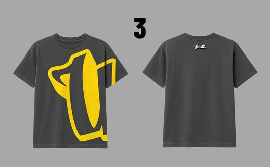 Camiseta UNIQK Oversize Letter U
